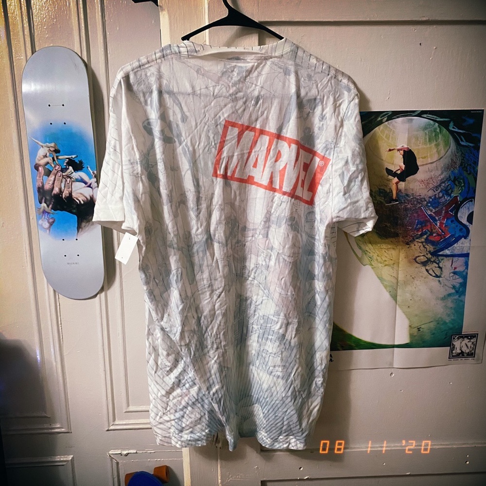 Marvel All Over Print Tee - Picture 2 of 2